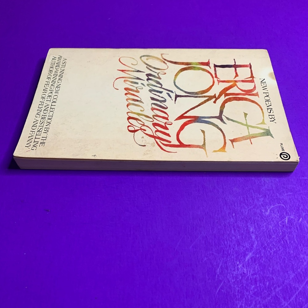 “Ordinary Miracles” , poems by Erica Jong - Picture 3 of 12